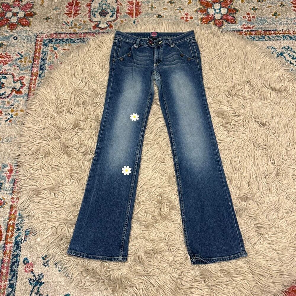 Vintage y2k fiorucci flare jeans size 5